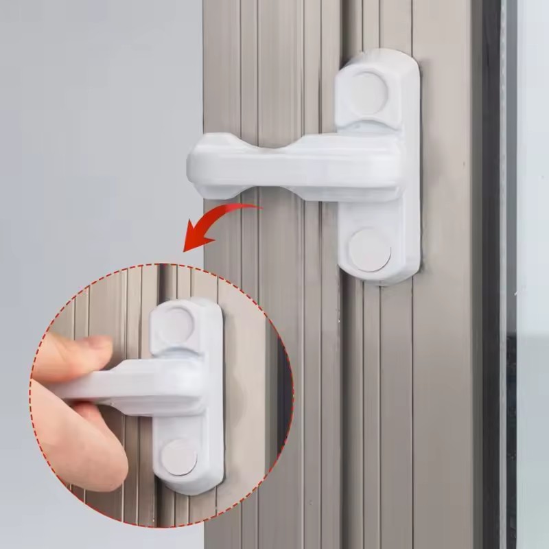 Home Security Tapo - Window Door Sash Lock Plastic Security
