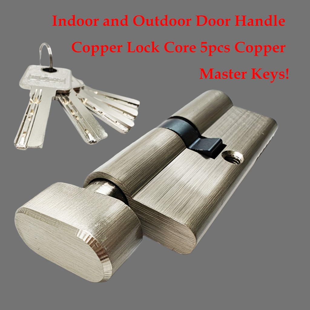 Home Security Services - 1Pc European Standard All-Copper Anti-Theft Lock
