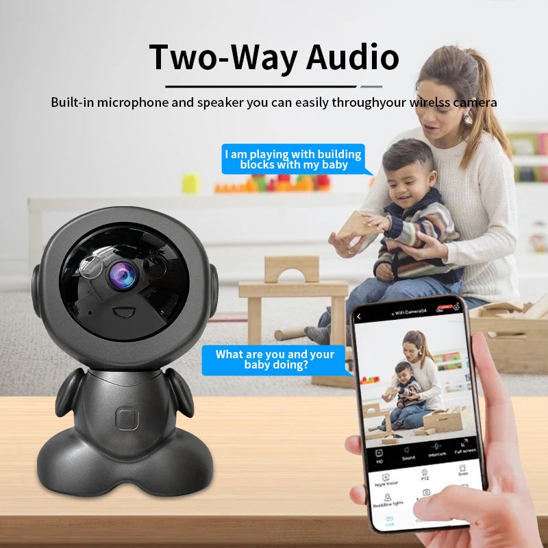 8MP Wifi Surveillance Robot Ca - Home Security Robots 评论和价格