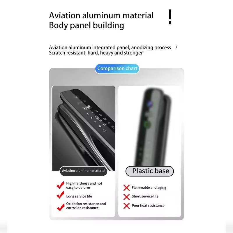 HX5 Smart Door Lock 3D Face Re - Home Security Wifi Camera 评论和价格