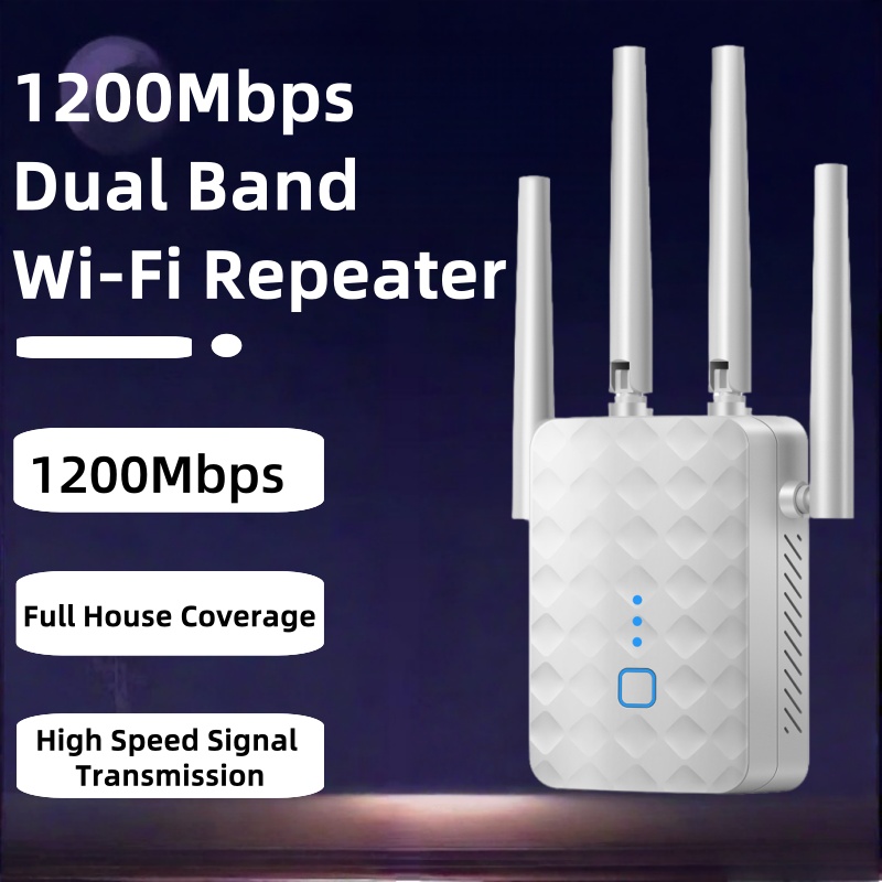 1200Mbps Dual Band WiFi Repeat - Home Security Network 评论和价格