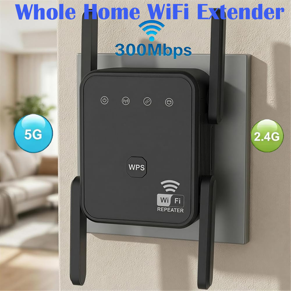 2026 New WiFi Repeater 300Mbps - Home Security Network 评论和价格