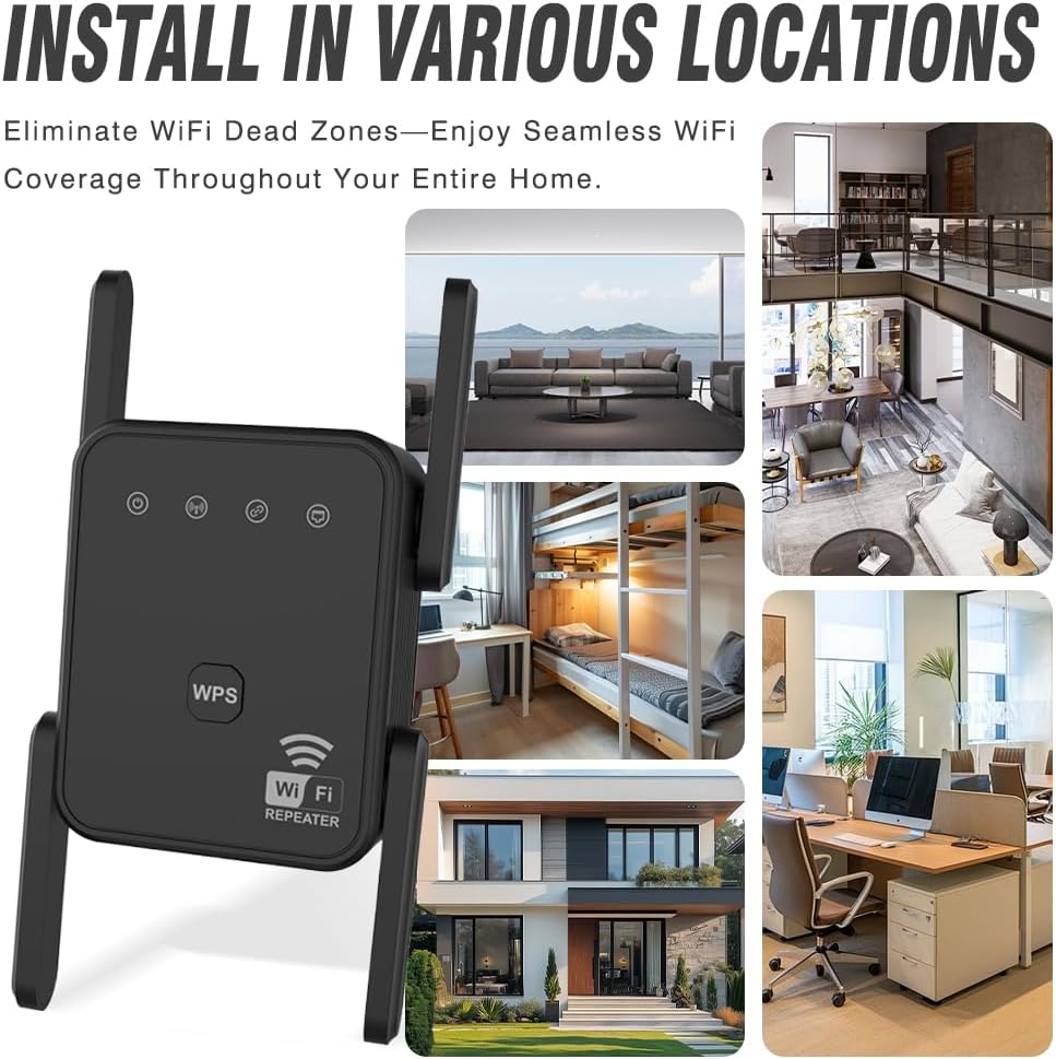 2026 New WiFi Repeater 300Mbps - Home Security Network 评论和价格
