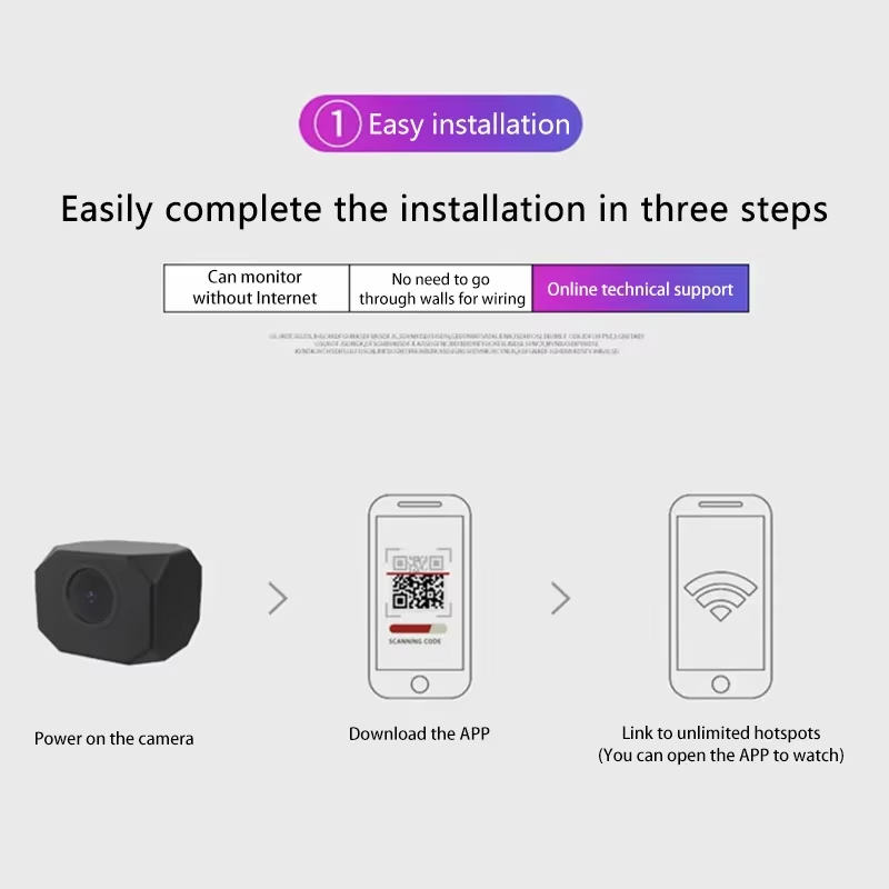 4K HD WiFi Security Camera for - Home Security Wifi Camera 评论和价格