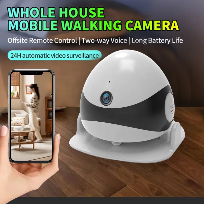 Wireless 2K HD Mobile Pet Comp - Home Security Robots 评论和价格