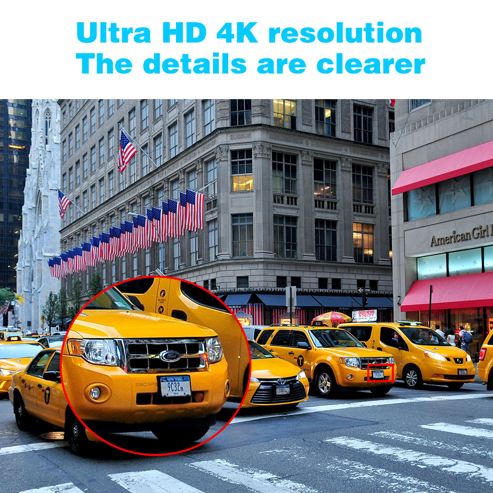 4K Ultra HD AHD Camera Video S - Home Security Outdoor Camera System 评论和价格
