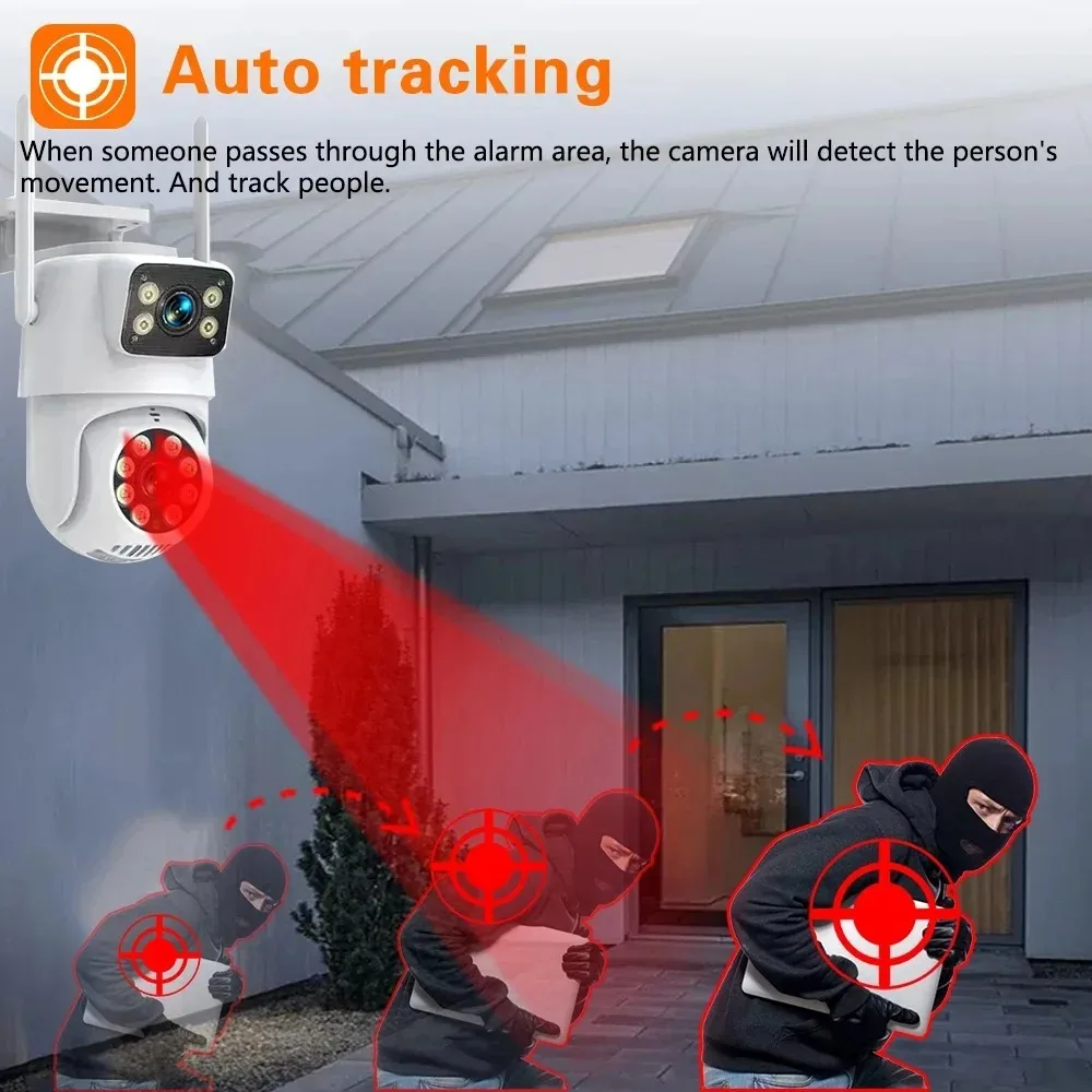 10 Channel CCTV Security 4K Du - Home Security Wifi Camera 评论和价格