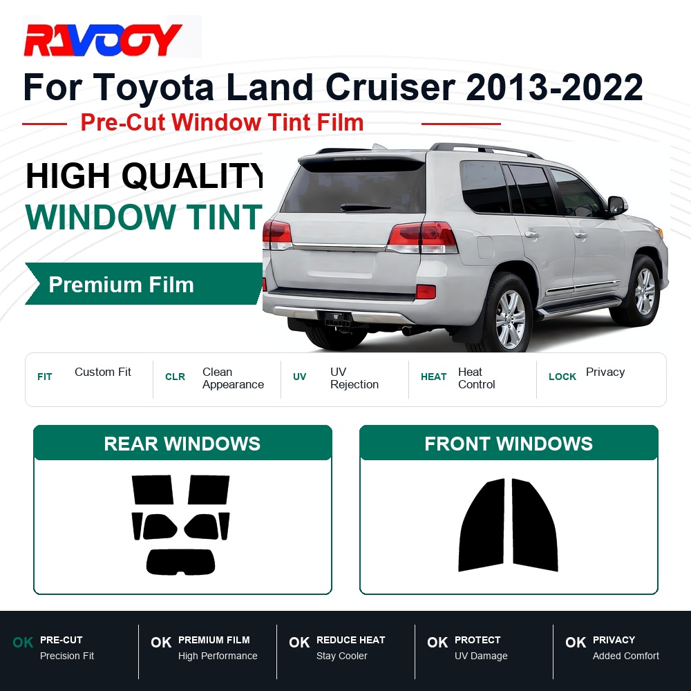 Premium Pre-Cut Window Tint Fo - Home Security For Windows 评论和价格