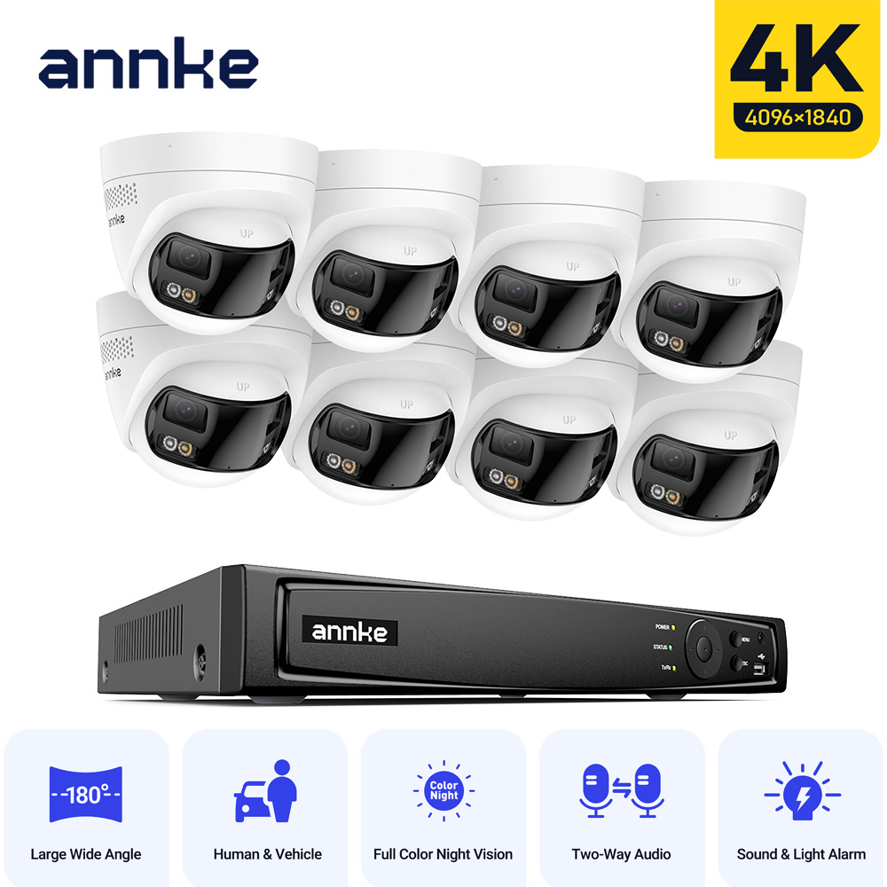 ANNKE 4K Outdoor Video Securit - Home Security Outdoor Camera System 评论和价格