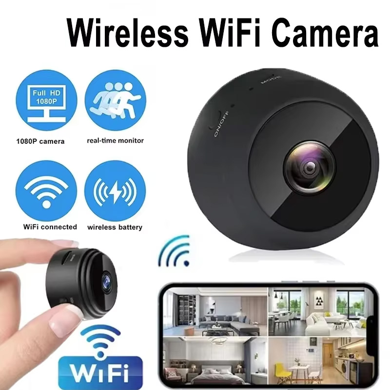 New A9 Camera Wifi 1080p HD Wi - Home Security Services 评论和价格