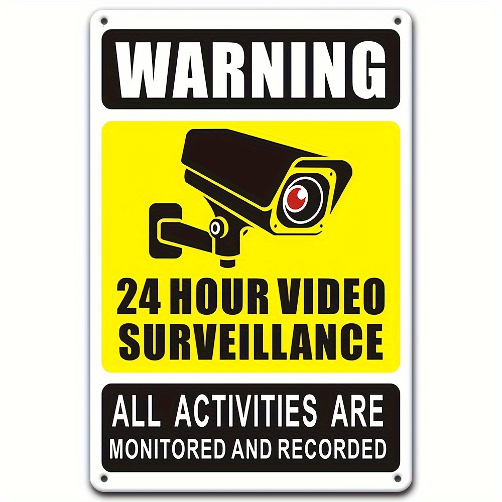 24/7 Video Surveillance Warnin - Home Security Network 评论和价格