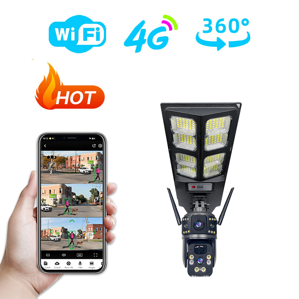Leshine 3MP 4G Dual Lens Camer - Home Security Network 评论和价格