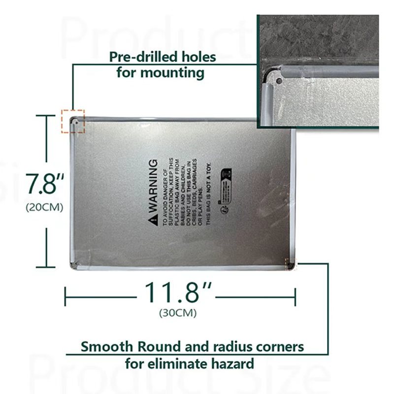 Metal Alarm System Warning Sig - Home Security Services 评论和价格