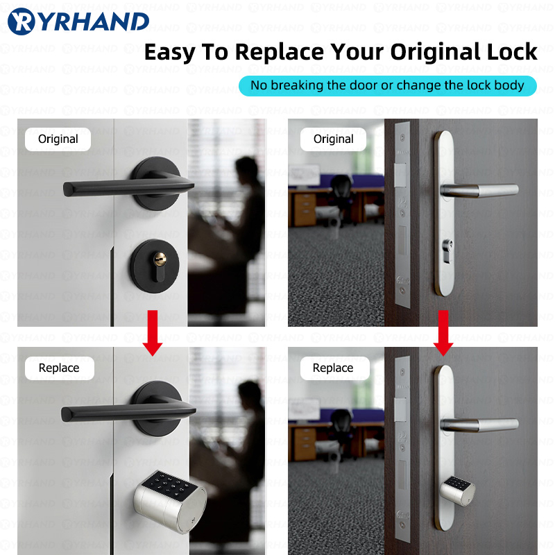 Smart Euro Cylindrical Door Lo - Home Security Services 评论和价格