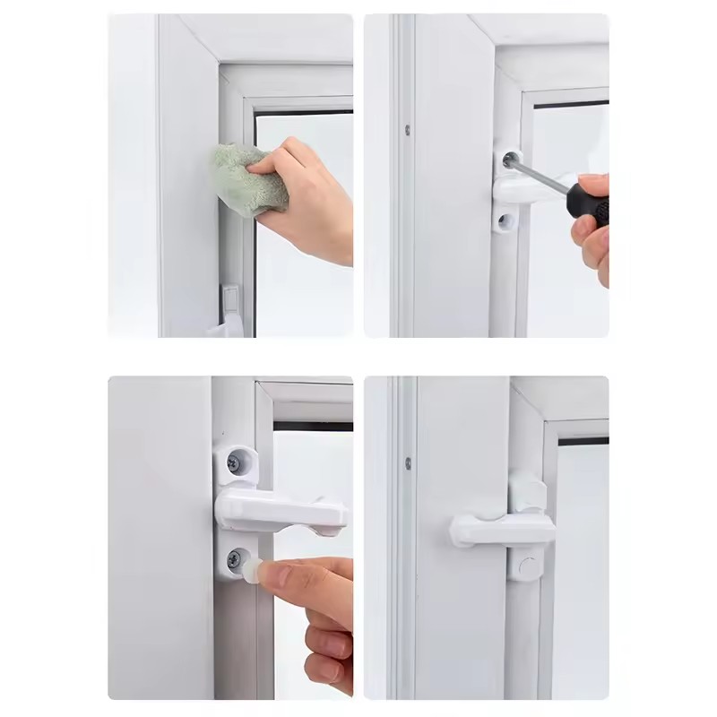 Window Door Sash Lock Plastic  - Home Security Tapo 评论和价格