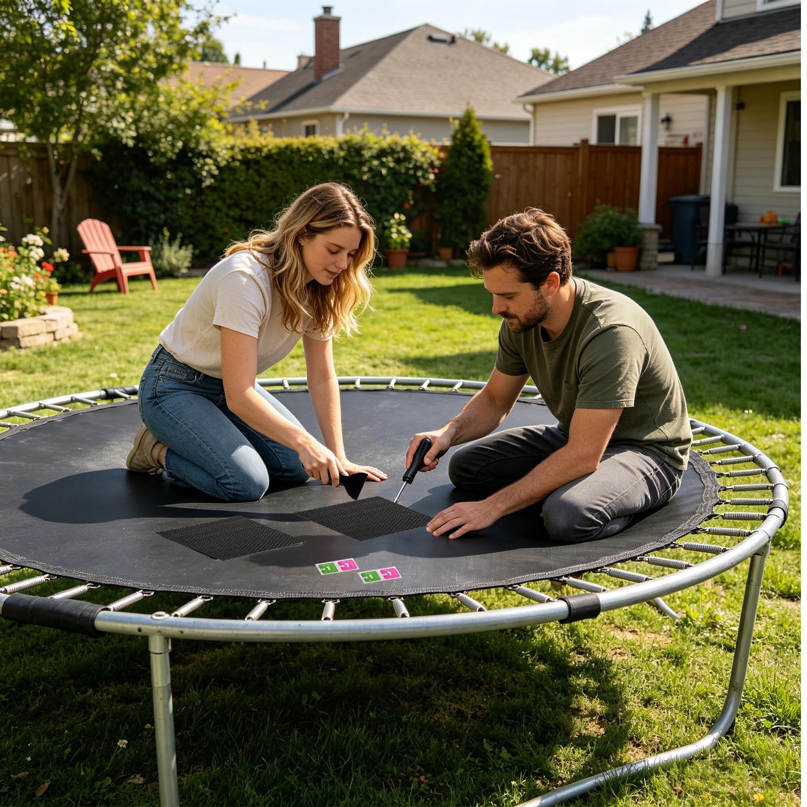 Trampoline Patch Repair Kit Cu - Home Security Training 评论和价格