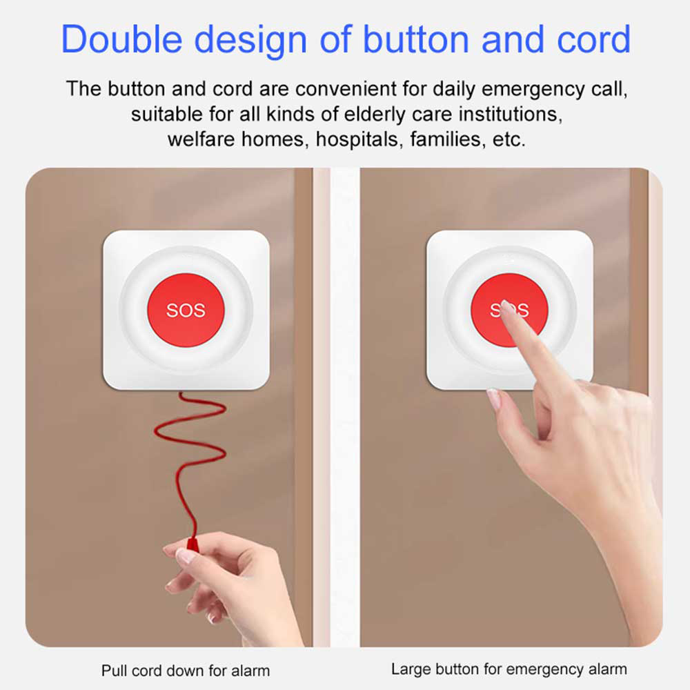 WIFI Zigbee Buttontons SOS Pus - Home Security Business 评论和价格
