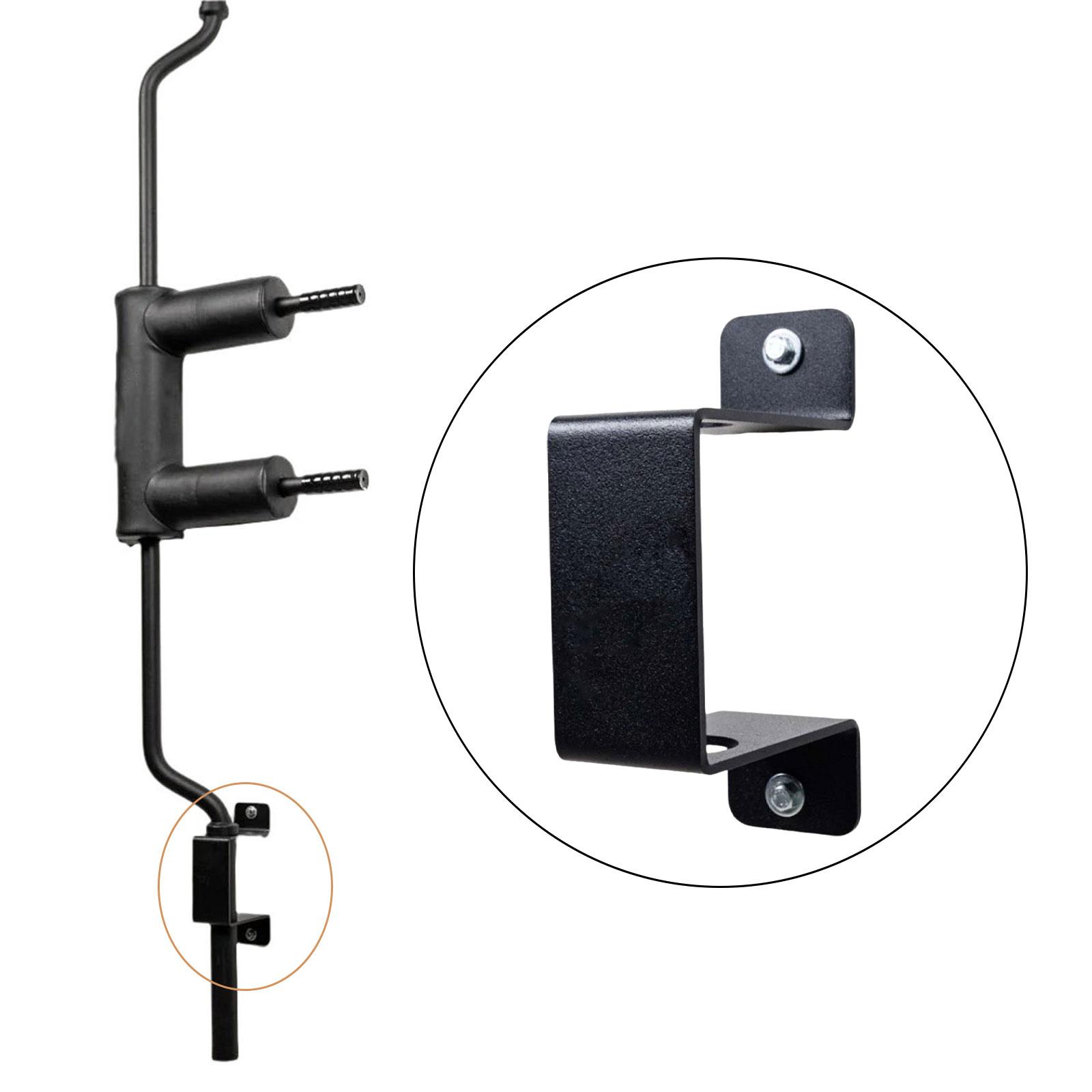 Barbell Bar Wall Rack Steel Co - Home Security Training 评论和价格