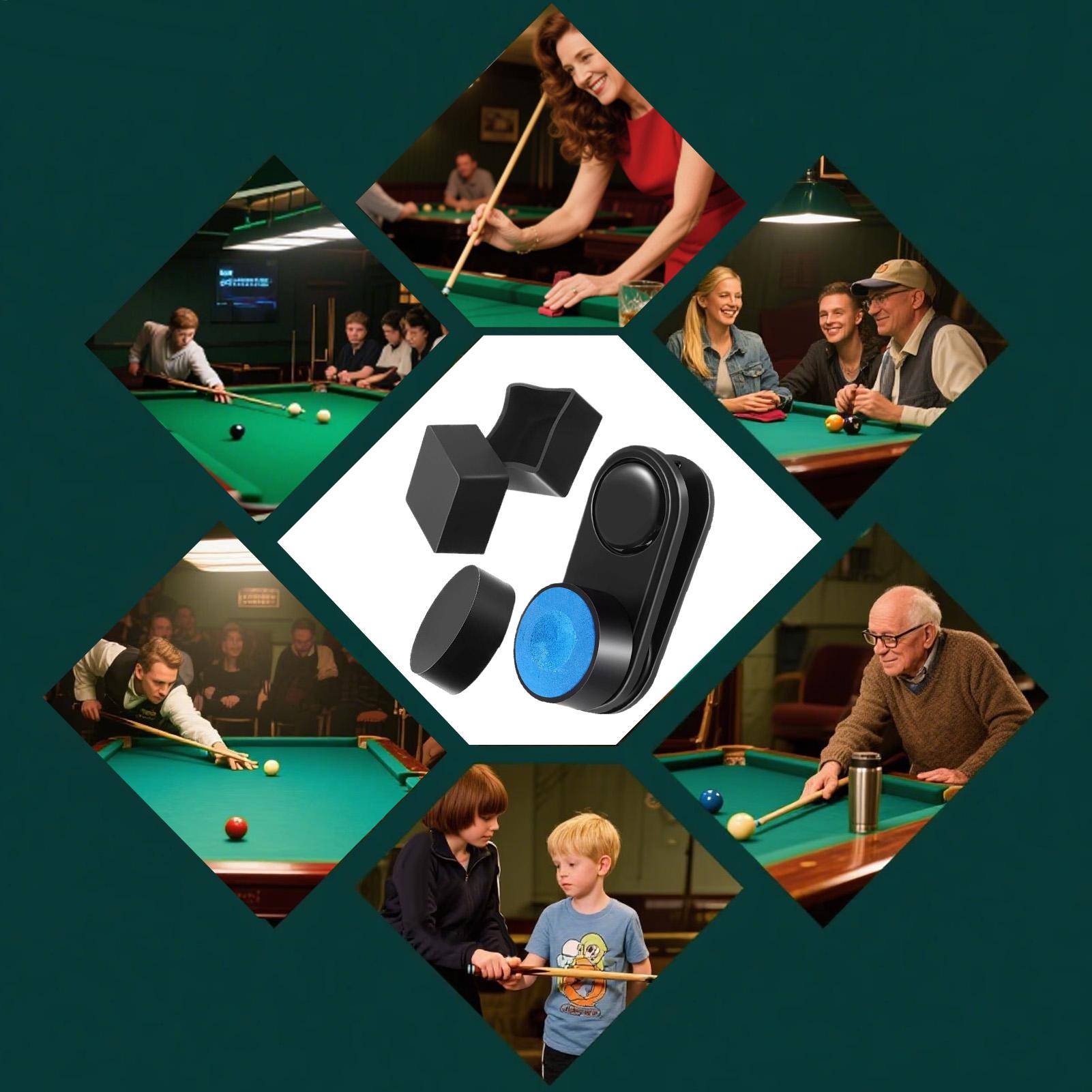Billiard Cue Chalk Case Magnet - Home Security Training 评论和价格