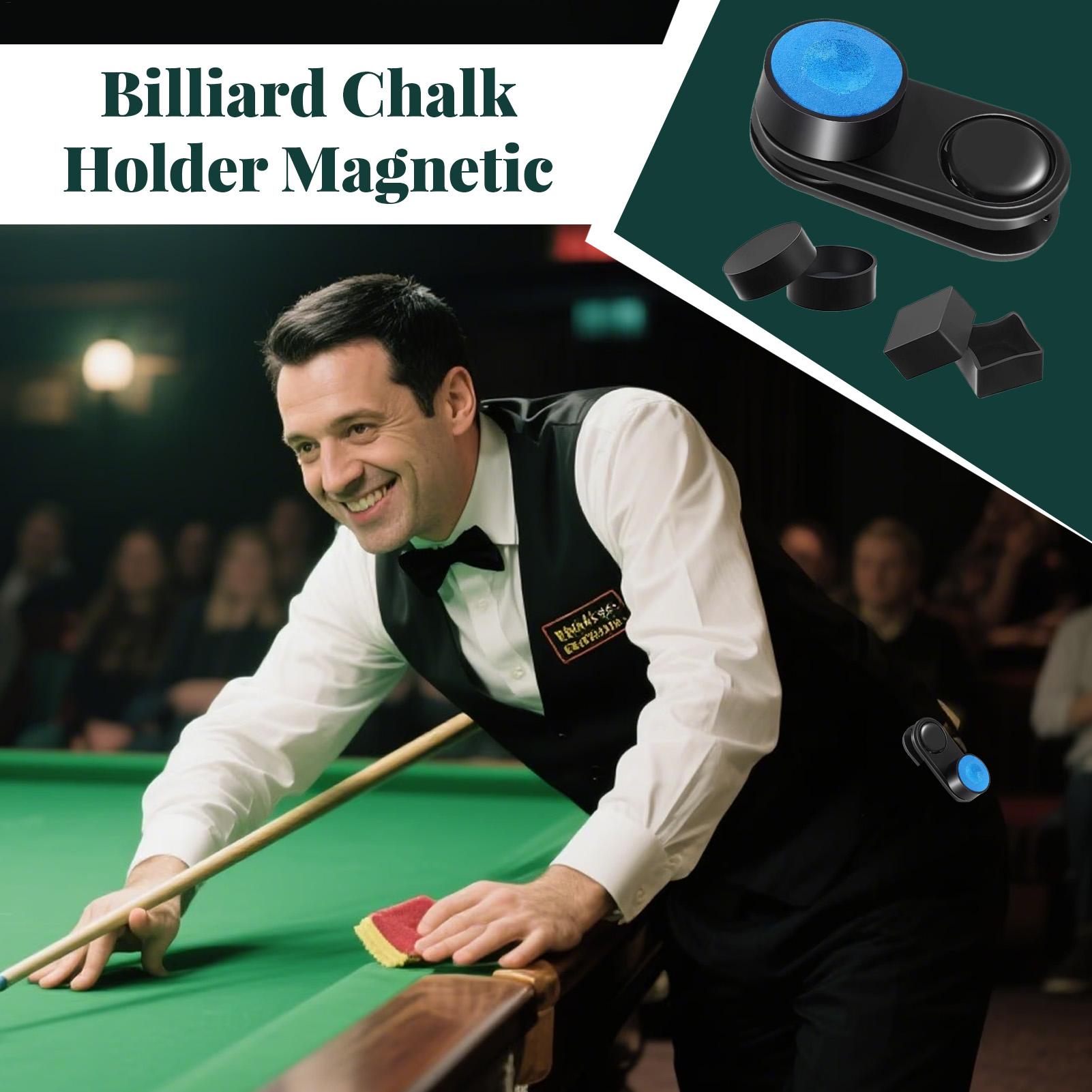 Billiard Cue Chalk Case Magnet - Home Security Training 评论和价格