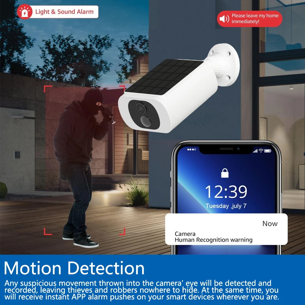Tuya 5MP Solar Security Camera - Home Security Network 评论和价格