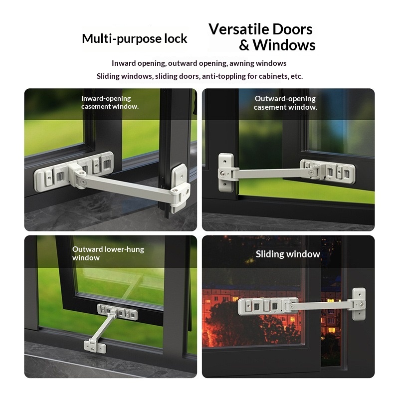 Adjustable Home Baby Safety Lo - Home Security For Windows 评论和价格