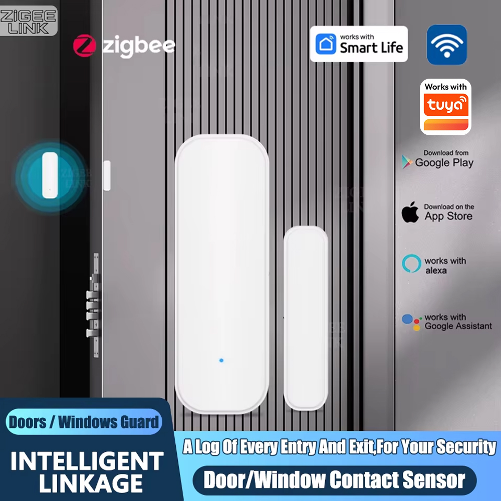 ZigBee Door Window Sensor Wire - Home Security Business 评论和价格