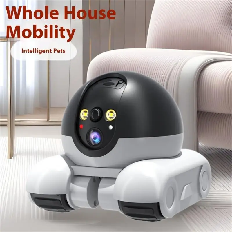 360 Degree Rotating Pet Camera - Home Security Robots 评论和价格